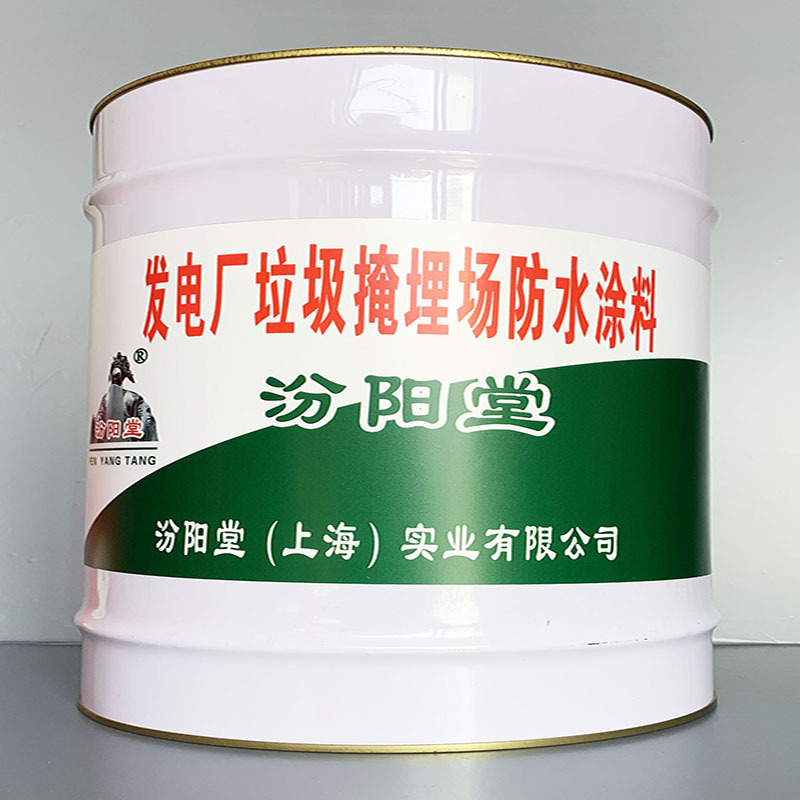 发电厂垃圾掩埋场防水涂料、性能好、简便、快捷!