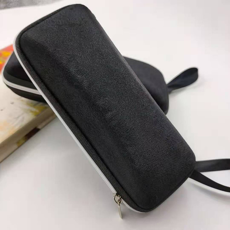 Eyeglass Box Eyeglass Bag Black Velvet Material EVA Zipper Case for Prescription Glasses Sunglasses Sunglasses Box
