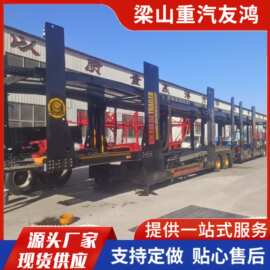 17米出口俄罗斯笼车 中亚轿运车性能可靠 两层欧式12位轿运半挂车