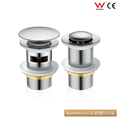 Full Copper Imported New Model Bathroom Sink Amazon Downflow Cover Overflow Hole Spring Downflow Device W CE Certified for Export