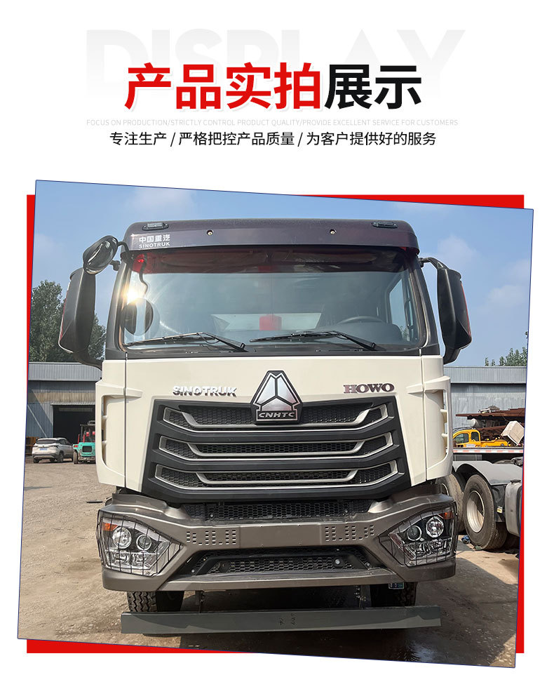 Cross-Border Export of Howo Heavy-Duty Dump Trucks, China Heavy Duty Automobiles 380-Horsepower Dump Trucks, and Eight-Wheel Heavy Trucks
