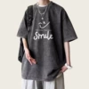 Black (Underged Washed T-shirt)