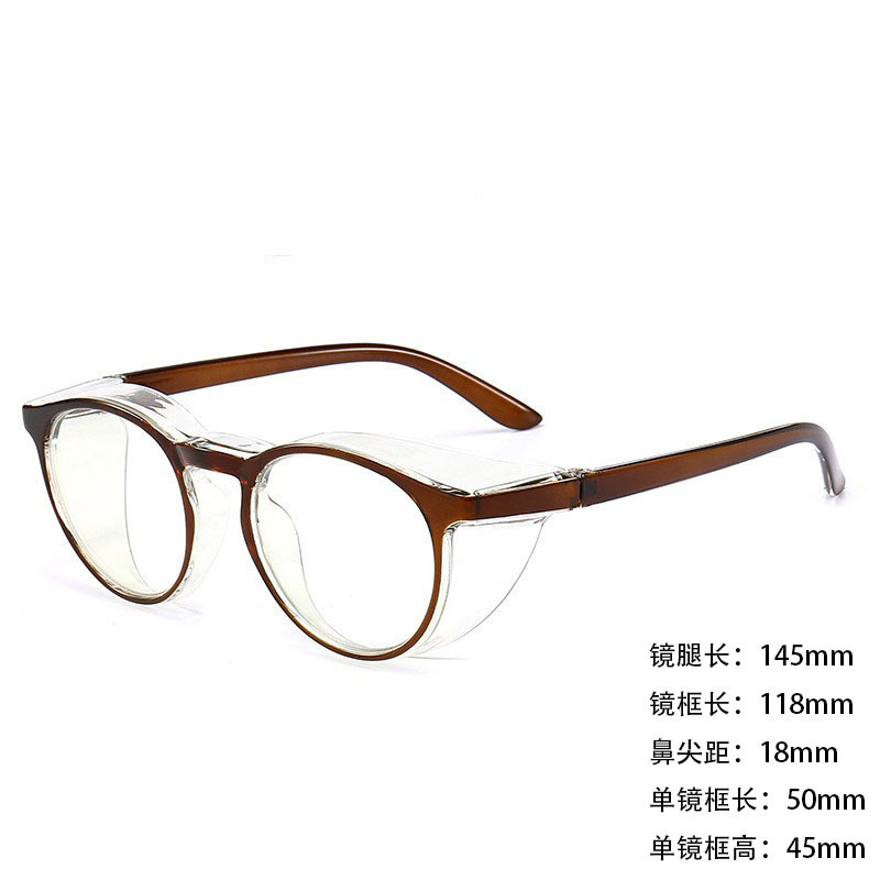 VGOファッションスポーツ99花粉防止メガネ防曇ブルーライト術後黒色保護目シリコンリング保護辺防風鏡