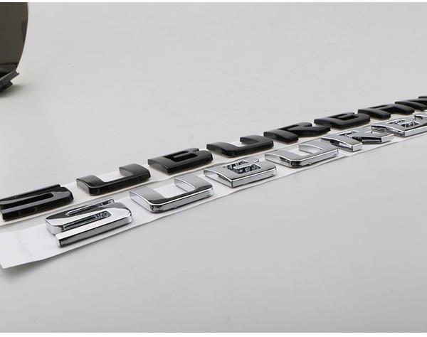 Chevrolet SUBURBAN fender door side emblem ABS pickup truck rear letter sticker car badge