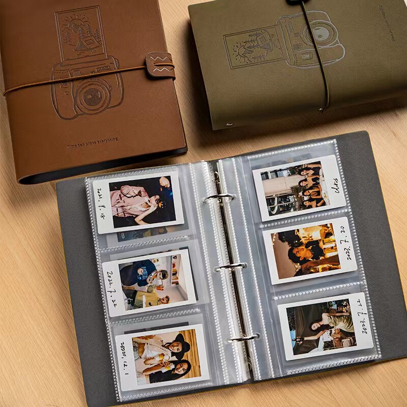 Polaroid album storage book transparent collection book storage album album album album album Simple Photo loose-leaf album Polaroid album storage book transparent collection book storage album album album album album Simple Photo loose-leaf album