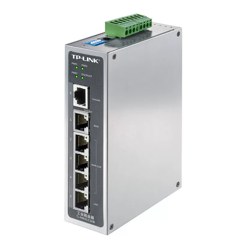 TL-R483G промышленный многопортовый маршрутизатор с несколькими WAN, гигабитный, управление AC, корпоративный облачный, DIN-рейка, TP-LINK