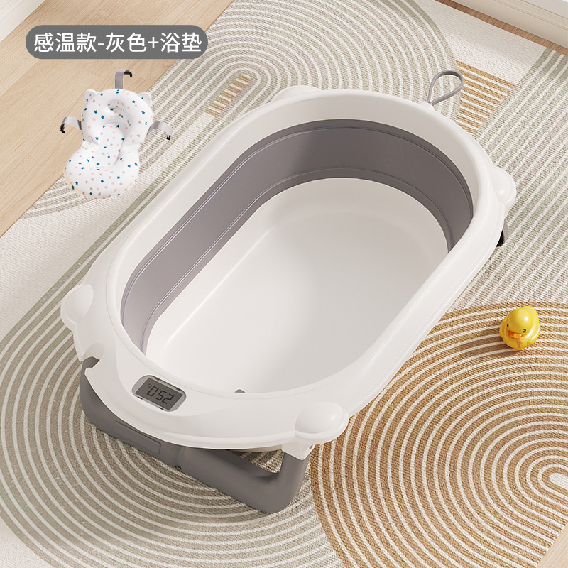 bañera de bebés sensible al calor bañera plegable bañera de bebés productos neonatales bañera de bebés bañera de plástico bañera de bebés