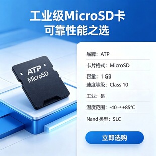 ATP AF1GUDI 1GB MicroSD SLC Class 10 ���I������TF��