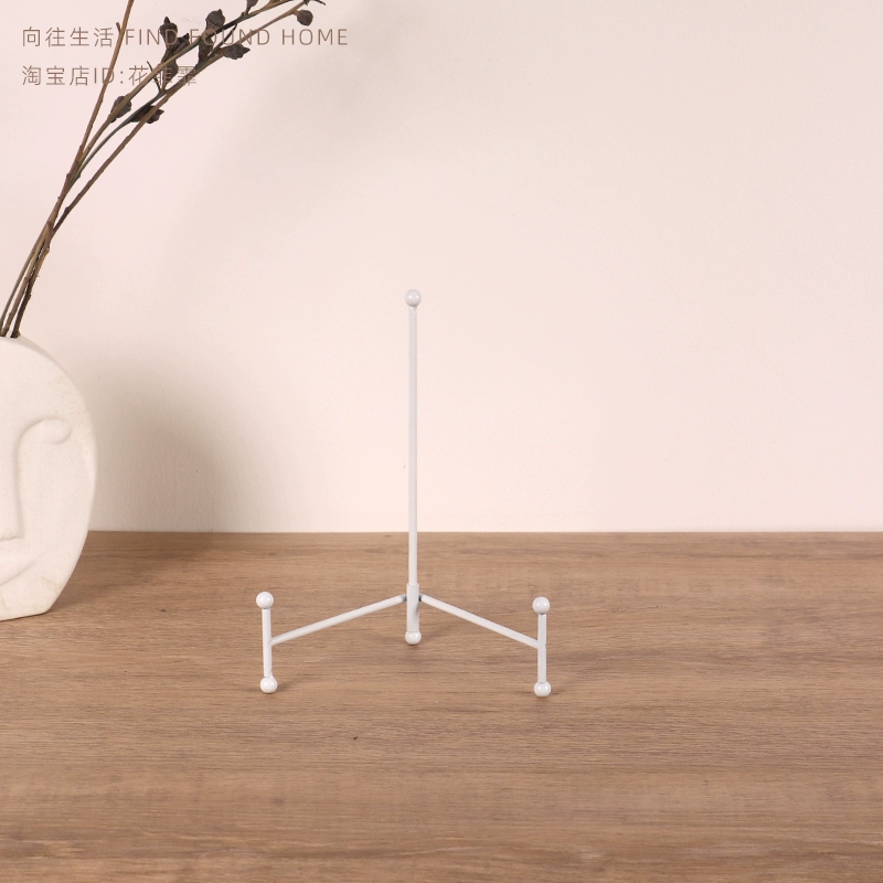 Original simplicity porcelain plate clock clock bracket trimming frame phase frame bracket plate square plate sitting shelf display rack