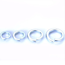 碳鋼彈簧墊圈高強度墊片開口可制做批發彈性防松墊圈