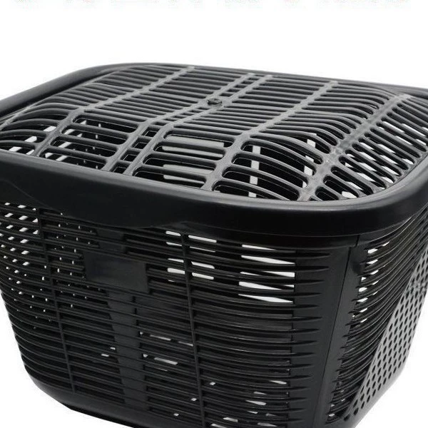 Толстый электрический автомобиль с крышкой корзина пластиковая корзина для велосипеда оптовая корзина для велосипедов