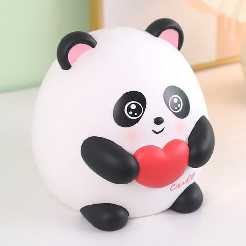 Children's piggy bank new style cartoon panda birthday gift for students to save money and save removable anti-fall piggy bank
