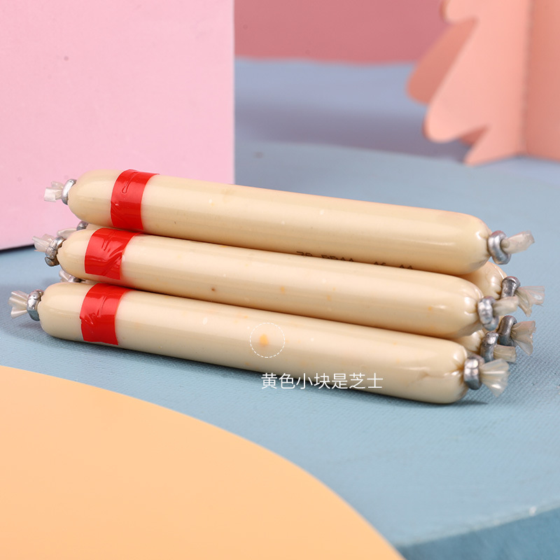 Wholesale Dabaishi deep sea cod sausage cheese/original flavor children's snacks fish supplement fish sausage