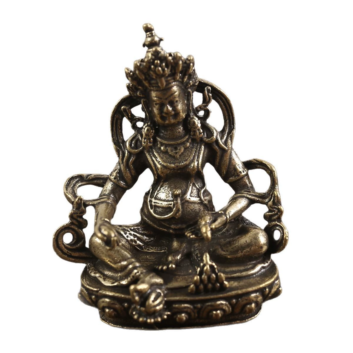 Brass Tieguanyin tea, copper metal resin decor, wholesale