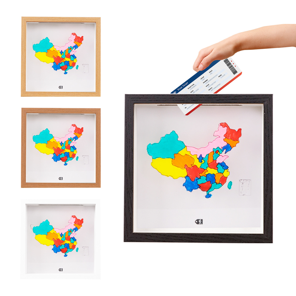 블랙(중국 전역 - DIY 컬러풀 모델 - 8가지 색상의 페인트 무료)