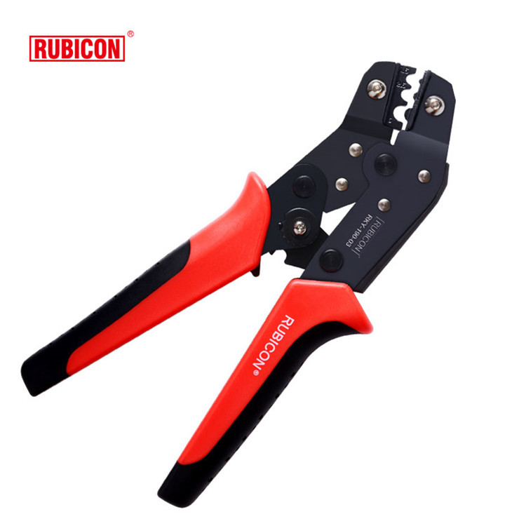 日本罗宾汉 RUBICON  RKY-190-03   棘轮式压线钳  200MM 8寸
