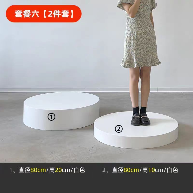 幼稚園の小さなステージ、ラウンドライブブロードキャストステージ、ラウンドテーブル、写真撮影ステージ、モデルステージ、ディスプレイステージ、ディスプレイスタンド|undefined