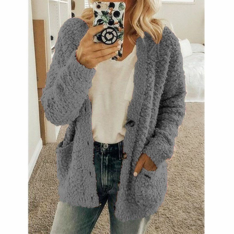 Women's Sweater Jacket For Autumn And Winter Casual Fashion_voghion.com