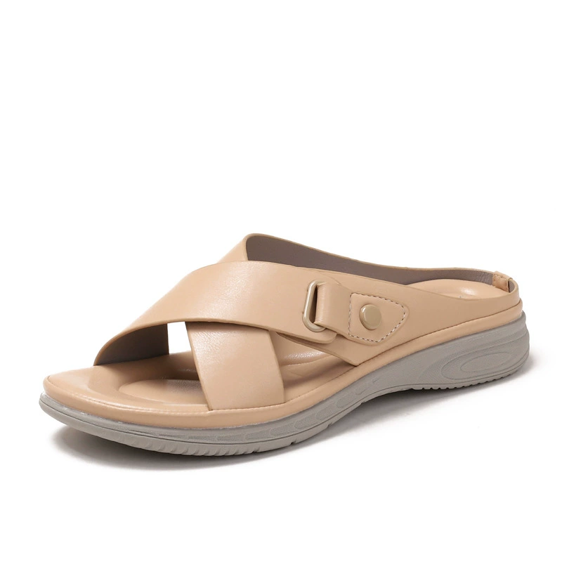 Толстая подошва легкая понаступая на фекалии новый летний кроссовер Юго-Восточной Азии удобные пляжные тапочки носить мягкое дно мама