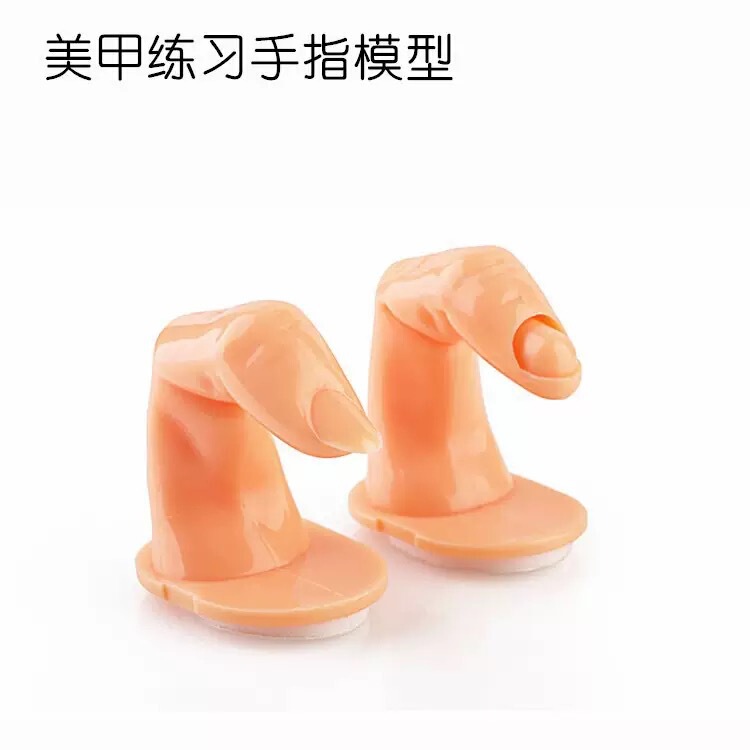 Nail art supplies nail hand mold fake finger finger mold hand model nail polish exercise tool