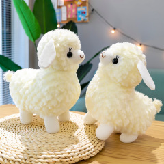かわいい新型のラクダの毛のぬいぐるみの草の泥の馬の公の子の創意ネットの赤い爆発の神の獣のぬいぐるみの布の人形は国境を越えます。