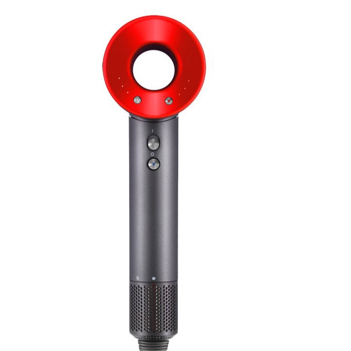 Secador de pelo transfronterizo de alta velocidad personalizado, secador de pelo de temperatura constante de iones negativos, secador de pelo portátil, juego de caja de regalo de cinco boquillas
