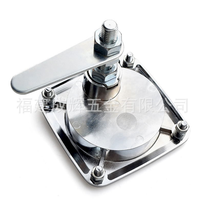 Factory straight hair zinc alloy folding handle panel lock industrial lever panel lock mechanical equipment panel lock