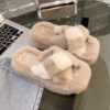 Demi-season high fleece slippers, suitable for import, plus size, wholesale