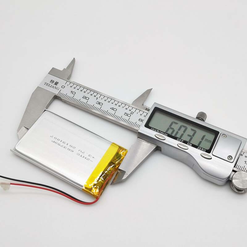 603759 Polymer Lithium Battery 1500mAh Driving Recorder GPS Navigator Digital Photo Frame Game Console