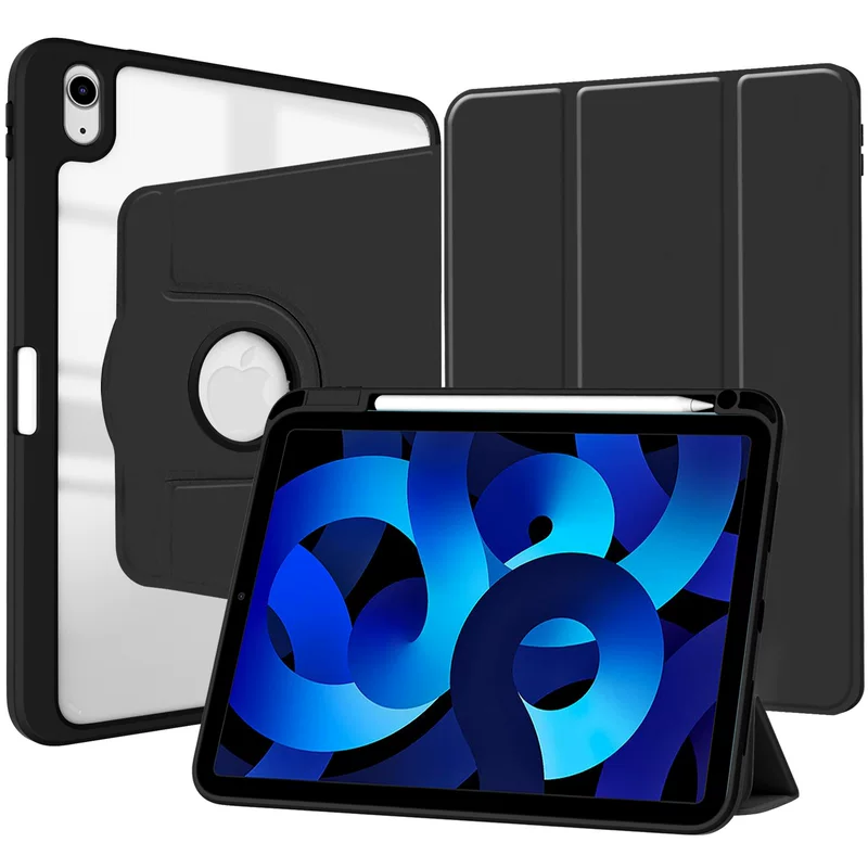 Подходит для нового iPad 2024 10.9 вращающееся акриловое защитное покрытие Air 12.9 акриловая плоская крышка