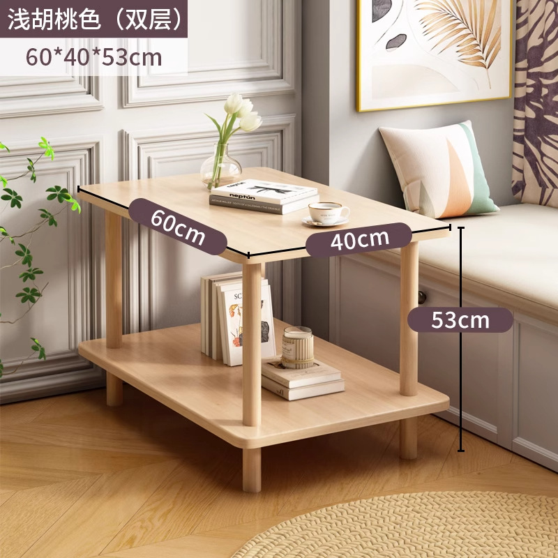 월넛색상 [60*40*53] 더블레이어 수납