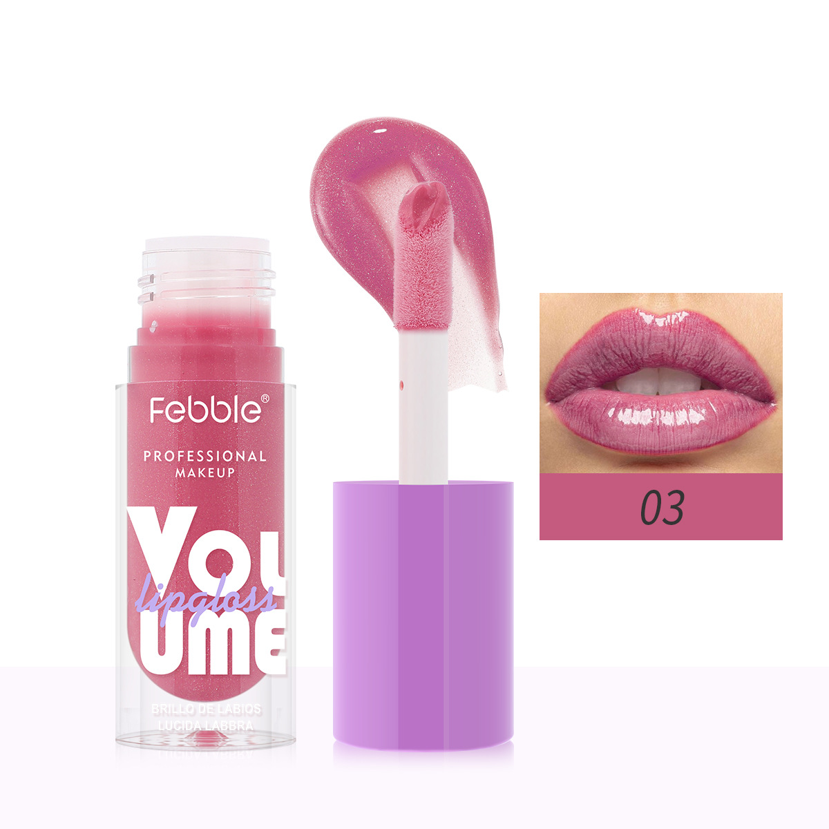 USHAS European and American Cross-border spot fino brillo de labios, resistente al agua, duradero, no se desvanece, no se pega, taza, esmalte de labios, lápiz labial LG2585 image 9
