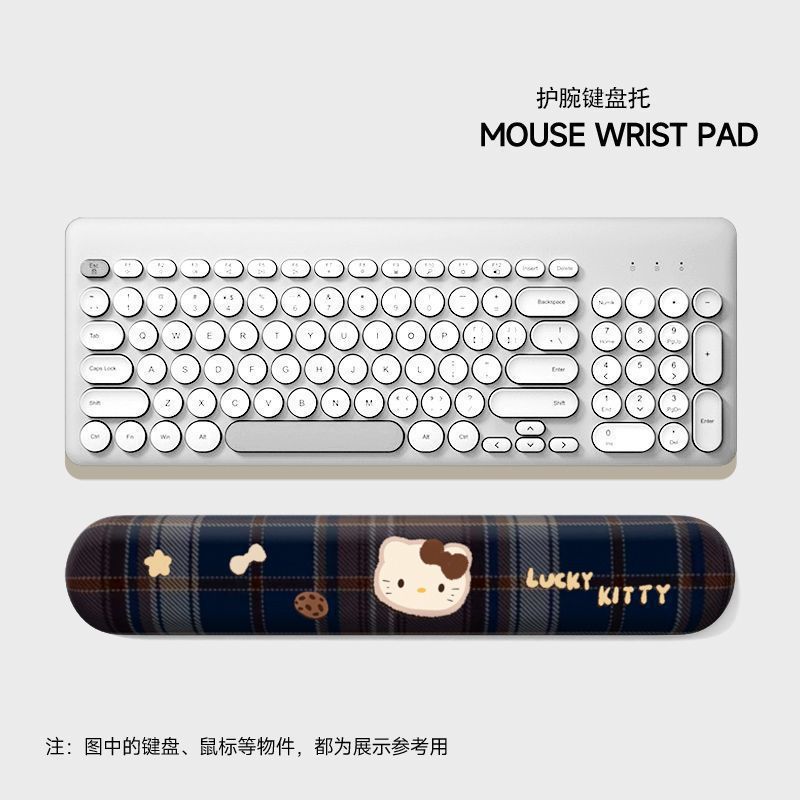 Lindo feliz pescado muñeca pad mouse pad muñeca pad teclado pad oficina mouse pad para niñas