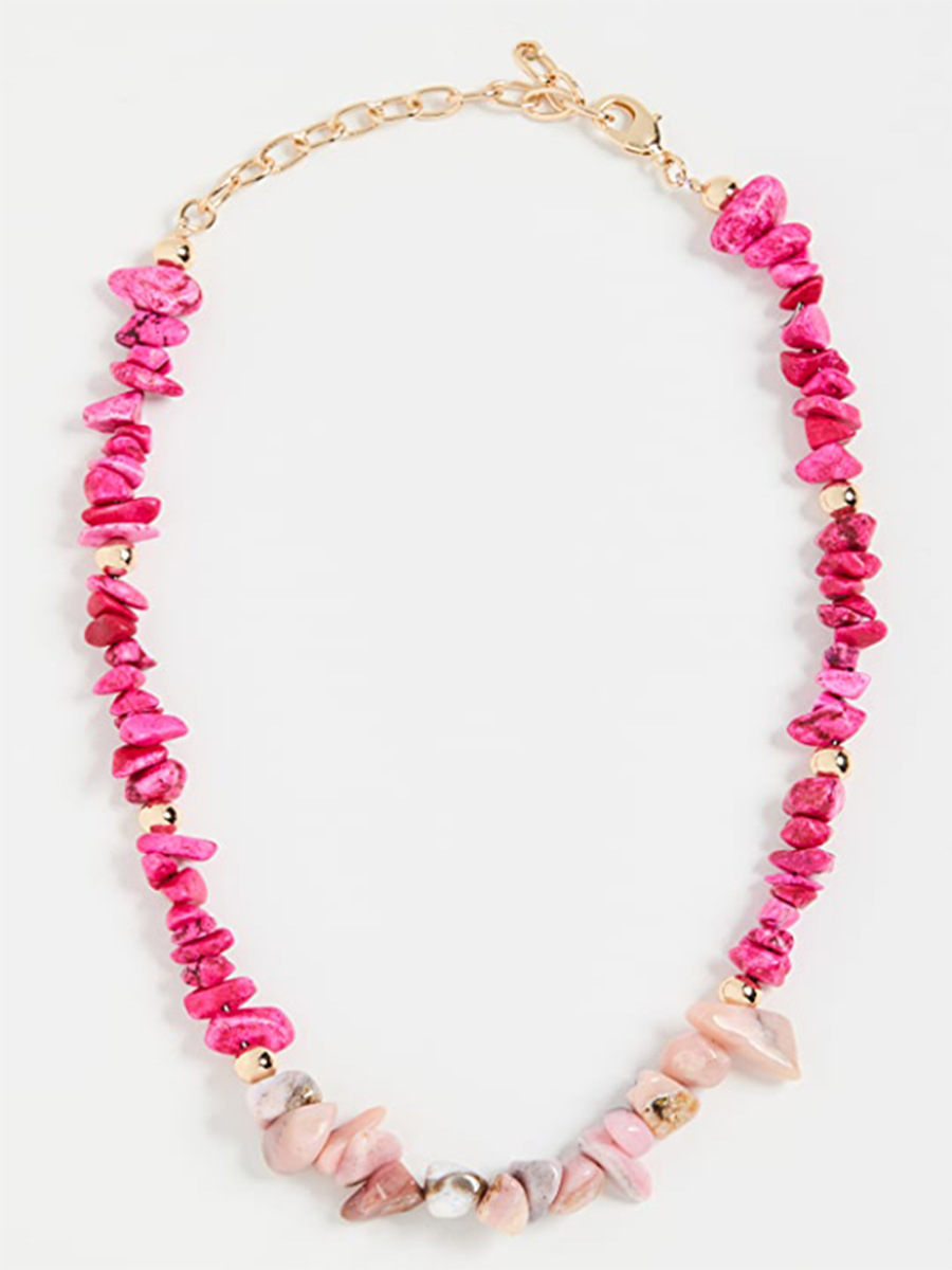 Fashion Irregular natural stone Plating Necklace 1 Piece