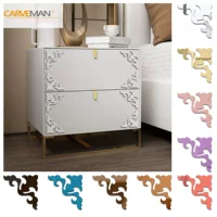 CARVEMAN красочная мебель для жизни модифицированные зеркальные наклейки новые производители полок на складе многоцветный MS361566