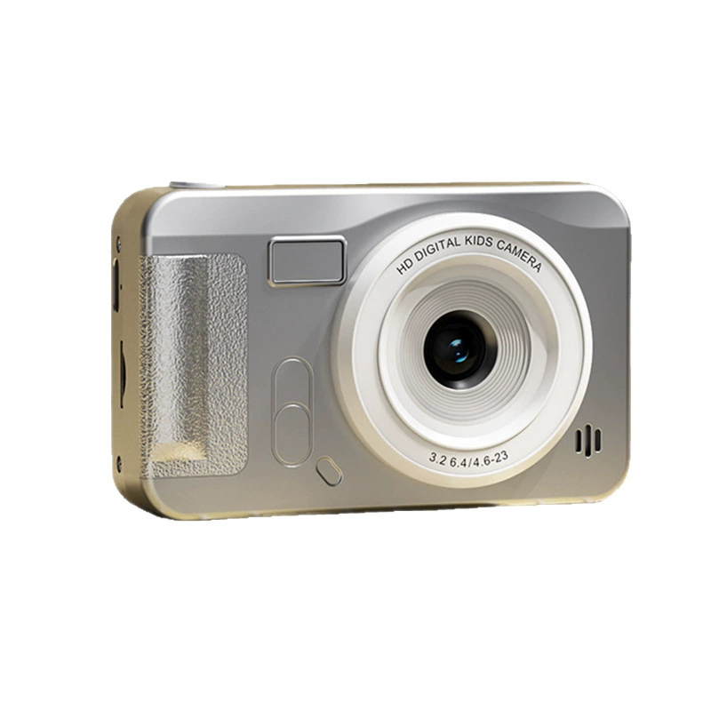 Retro atmospheric digital camera for students, digital cards