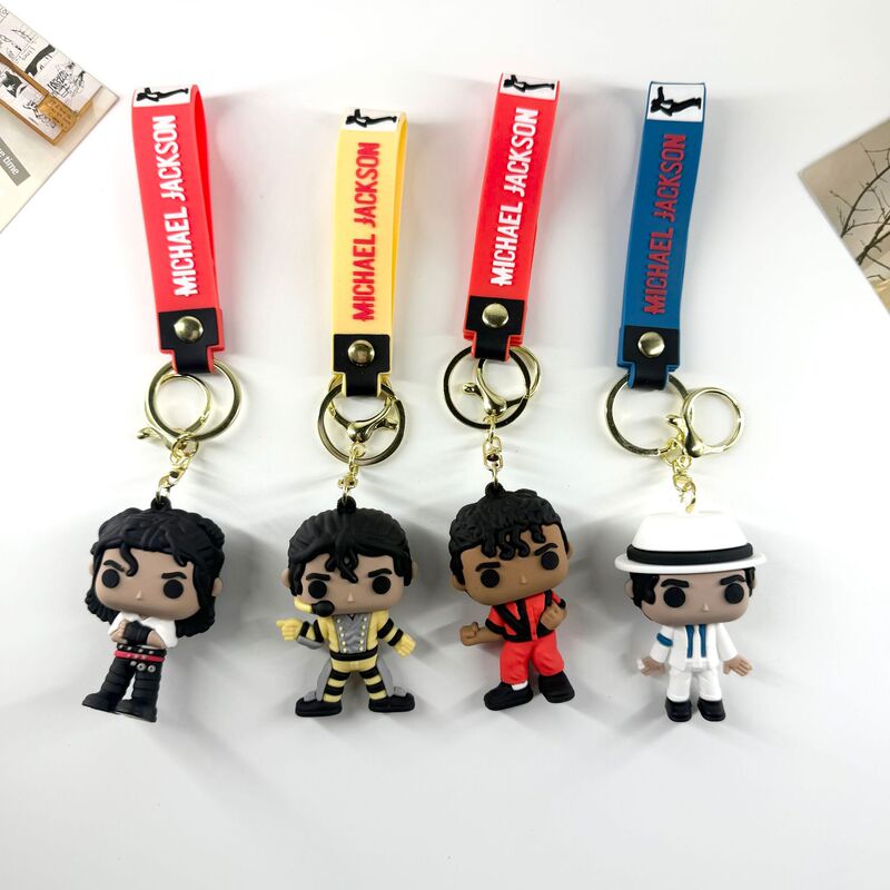 Creative Doll Blind Box Michael Jackson Keychain Toy Pendant School Prize Blind Box Gift Capsule Toy Machine