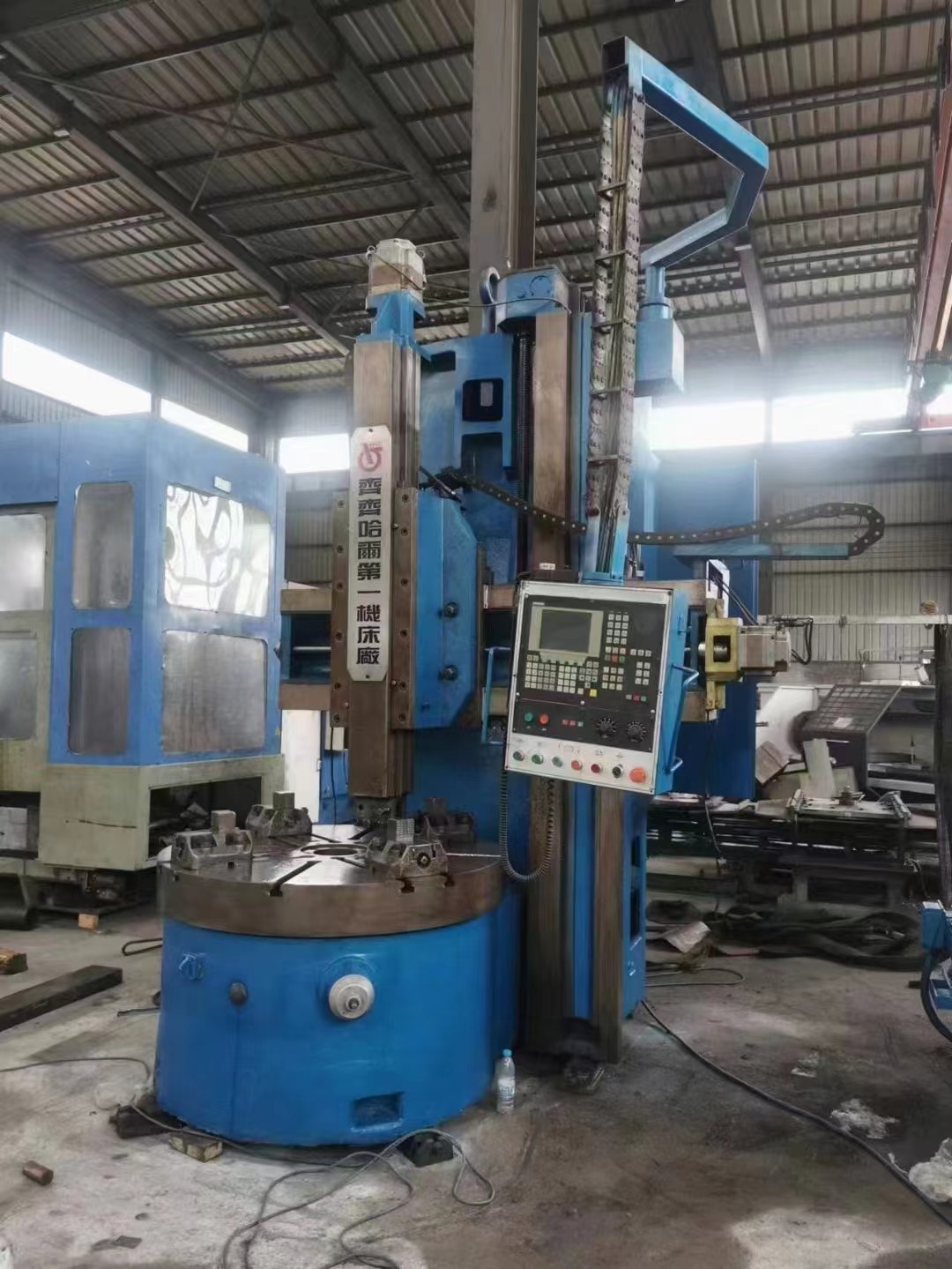 转让二手齐重CK5116Ex16-8数控立式车床工件重量8