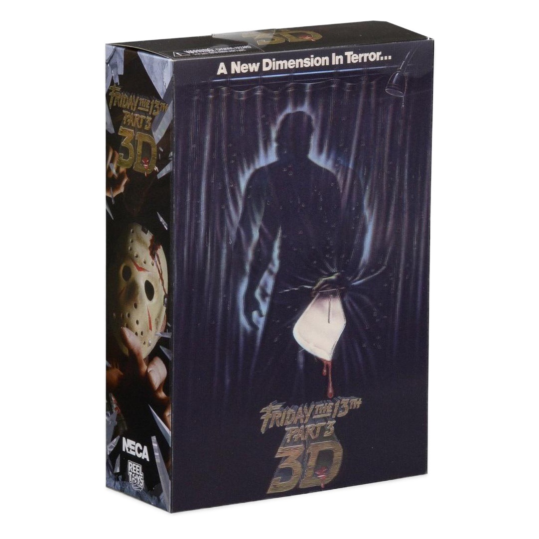 NECA Viernes Negro tercera 3D JASON Deluxe Edition modelo hecho a mano