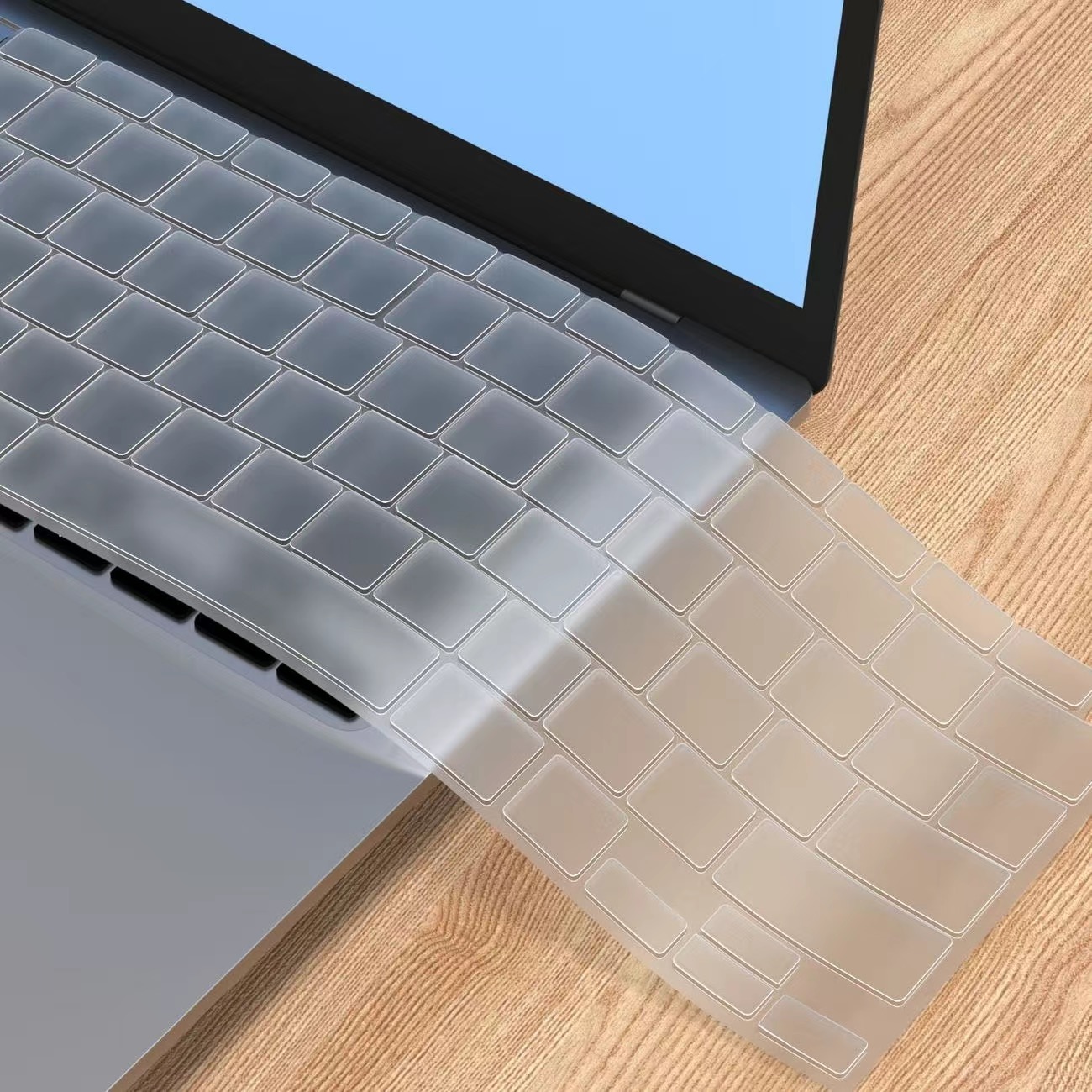 Protector de Teclado con Atajos MacBook Air 13, Silicona, Impermeable, para Laptop MacBook Air 13 image 7
