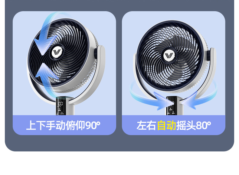 立式小型循环扇