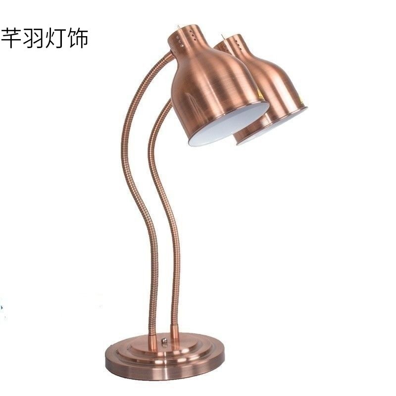 双头自助餐食物保温灯 食品披萨展示灯 软管灯摇摆灯加热烤肉|undefined