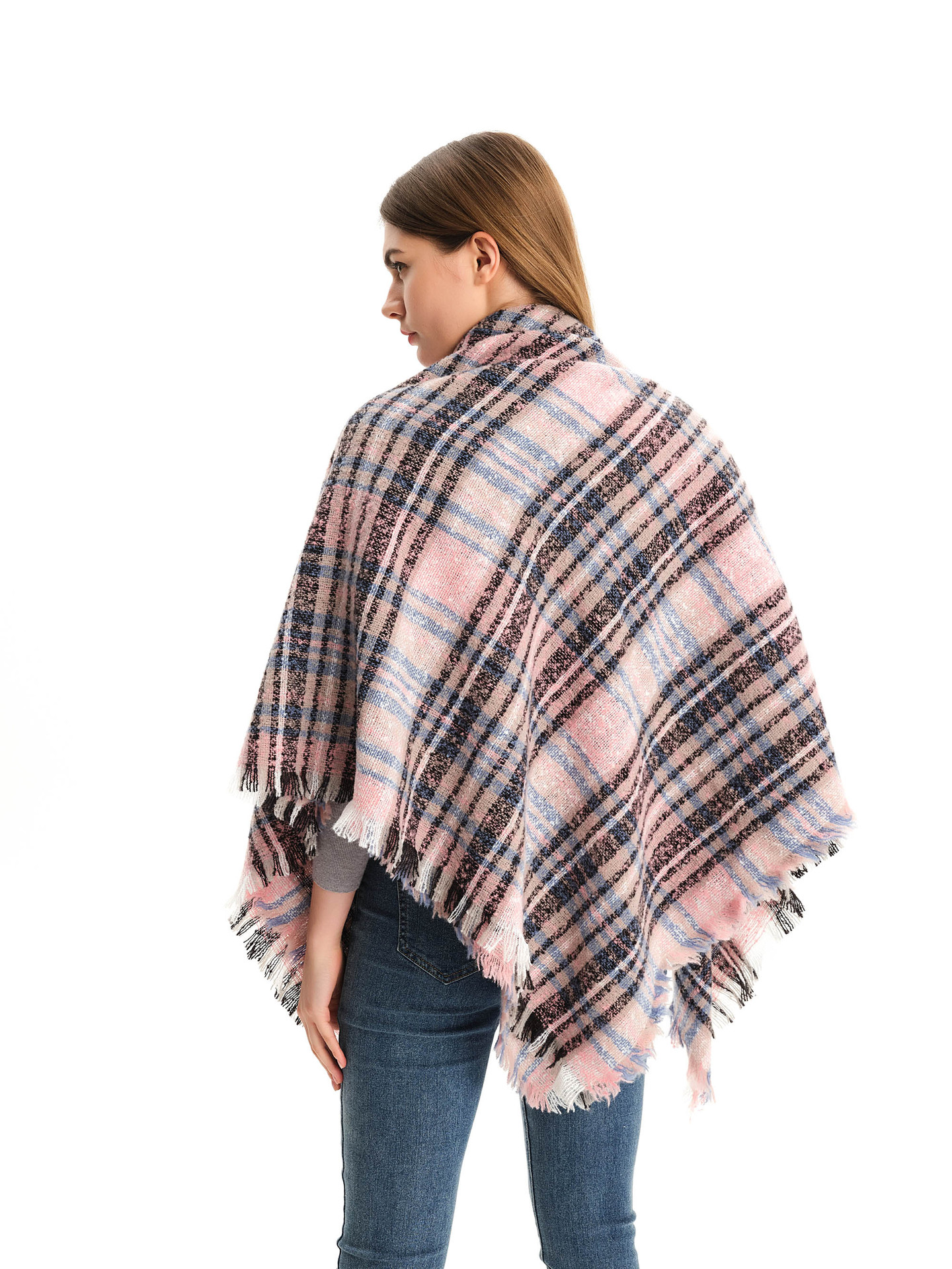Women's Casual Lattice Polyester Scarf display picture 2