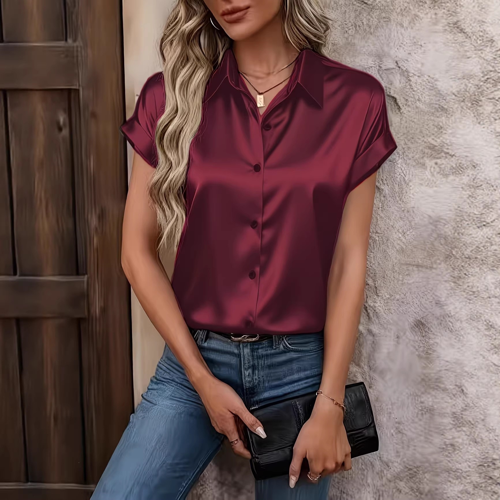 Multicoloured shirt for leisure