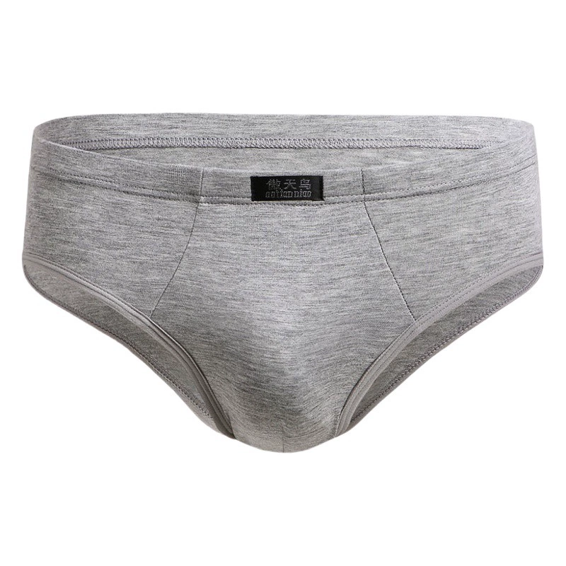 Мужские трусы, дышащие трусы из модала, Трусы со средней талией, удобные дышащие мужские трусы