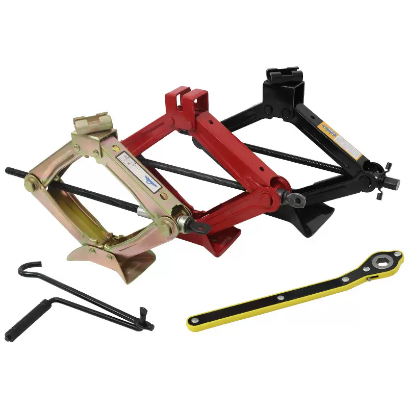 专用千斤顶手摇省力车载工具手动起重设备跨境热销新款小型立式