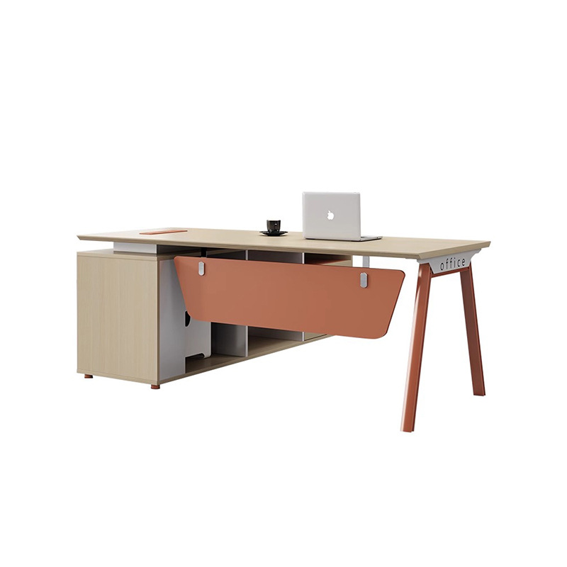 Gerente supervisor mesas y sillas combinación de escritorio de computadora individual jefe mesas y sillas de oficina simple y moderno muebles de oficina