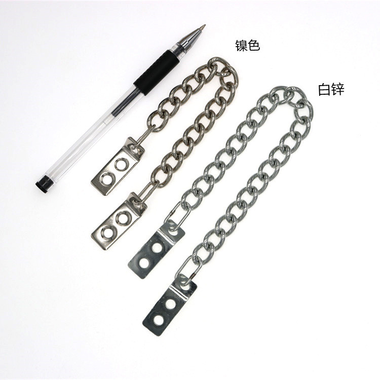 防盗链条配件手机柜台链子展柜挂链货架挂钩铁链橱柜门挂链吊链