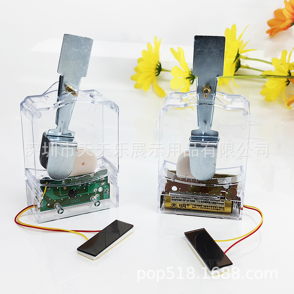 厂家热卖uABS料铁杆左右太阳能摇摆器中号摇摇摆器超市广告摇摆器