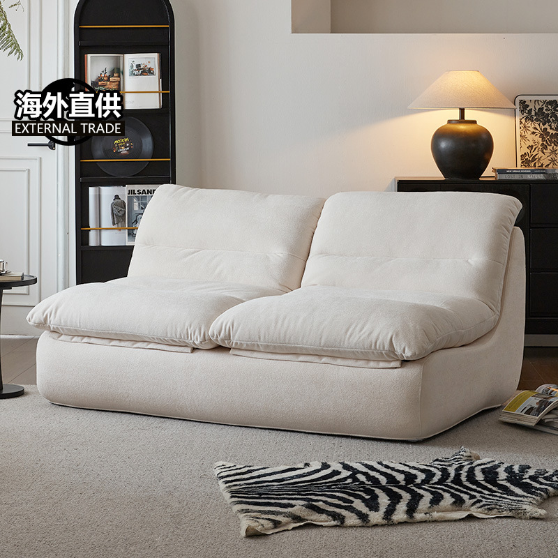 Compresión de vacío transfronteriza de comercio exterior perezoso silla de ocio pequeño sofá sala de estar pequeño dormitorio sofá de envoltura